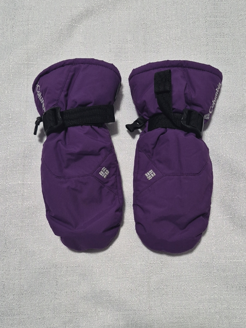 Columbia Insulated Adjustable Snow Skiing Adjustable Youth Mittens Size Medium